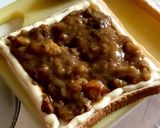 残ったカレーで♪ エッグカレートースト♡作り方4写真