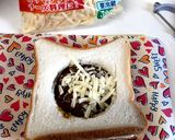 残ったカレーで♪ エッグカレートースト♡作り方5写真