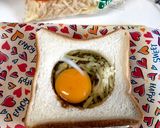 残ったカレーで♪ エッグカレートースト♡作り方7写真