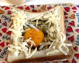 残ったカレーで♪ エッグカレートースト♡作り方8写真