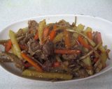 給食で大人気のジャガイモのキンピラ作り方5写真