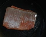 サーモンステーキ 和風白味噌のソース作り方6写真