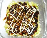 レンジ５分！おからで糖質オフのお好み焼き作り方6写真