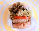 朝ごはん アレンジシューマイサンド作り方4写真