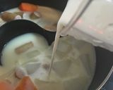 情報量多すぎ大根のクリームシチュー作り方10写真