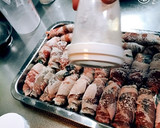 美味しいと家族も絶讃♡わかめの豚肉巻き✨作り方5写真