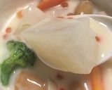 情報量多すぎ大根のクリームシチュー作り方14写真