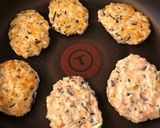 ＊離乳食後期＊鶏ひき肉豆腐ハンバーグ作り方3写真