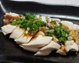 簡単一品♪鶏肉のレンジ蒸し柚子胡椒たれ作り方3写真