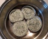 離乳食：ほうれん草とひじきの米粉蒸しパン作り方5写真