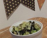 韓国のりとキャベツのサラダ作り方4写真