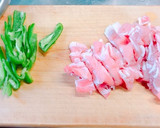 簡単！もやしと豚肉の青椒肉絲風炒め作り方1写真