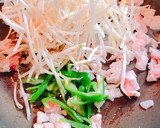 簡単！もやしと豚肉の青椒肉絲風炒め作り方3写真