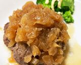 玉ねぎとポン酢のハンバーグソース作り方5写真