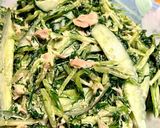 水菜の消費に☆水菜とツナのマヨネーズ和え作り方12写真