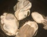 カキの炊き込みご飯（白だし）作り方1写真
