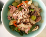 豚こまと野菜のピリ辛回鍋肉風作り方9写真