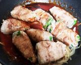 ピーマンのアボカドチーズ肉巻き作り方7写真