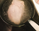 鶏むね肉の茹で方しっとり放置で簡単レシピ作り方4写真