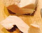 鶏むね肉の茹で方しっとり放置で簡単レシピ作り方5写真