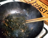 切り昆布、ワカメと一夜干し椎茸の煮物作り方3写真