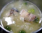 簡単！やせるお味噌汁☆鯖ブロッコリー作り方2写真