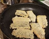 糖質オフ♪高野豆腐の衣でサクサクフライ！作り方6写真
