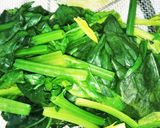 付け野菜に♪ほうれん草茹でただけ作り方4写真
