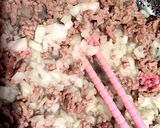 簡単！カレーとチーズの餃子風包み焼き作り方1写真