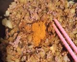 簡単！カレーとチーズの餃子風包み焼き作り方2写真