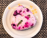大葉 と しば漬け の おにぎり作り方4写真