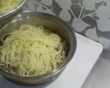サバ缶で和風パスタ。材料3つで時短！作り方5写真