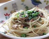 サバ缶で和風パスタ。材料3つで時短！作り方6写真
