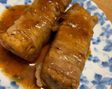 厚揚げの肉巻き☆白米すすむ焼肉のタレ味作り方3写真