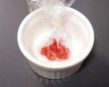 *カリカリ梅*ご飯の上に散らすだけ～作り方5写真