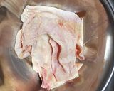 鶏皮で絶品おつまみ！作り方1写真