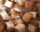 絹揚げ豆腐の麻婆豆腐作り方5写真