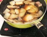 フライパンとめんつゆで ぶり大根作り方6写真