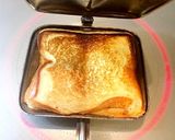 シーチキンマヨチーズのホットサンド作り方4写真