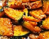 素揚げかぼちゃの胡麻和え作り方6写真