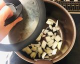 ひよこ豆のホットサラダ★ココナッツカレー作り方3写真