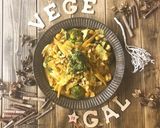 ひよこ豆のホットサラダ★ココナッツカレー作り方6写真