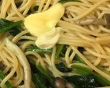 ほうれん草&きのこ&ベーコンの和風パスタ作り方9写真