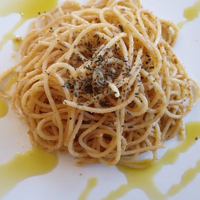 タラコのパテを使った たらこパスタ by ポルトドポルト 【クックパッド