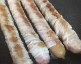 肉食主義者のためのソーセージの肉巻き作り方3写真