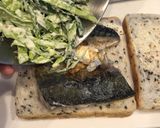 胡麻食パンのサバサンド作り方4写真