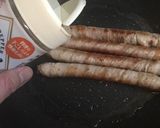肉食主義者のためのソーセージの肉巻き作り方4写真