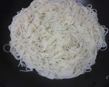 そうめんのあっさり焼きそば♪パリパリ食感作り方2写真