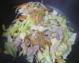 そうめんのあっさり焼きそば♪パリパリ食感作り方5写真