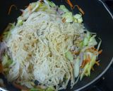 そうめんのあっさり焼きそば♪パリパリ食感作り方6写真